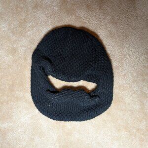 Knitted Bearded Beanie with Mustache